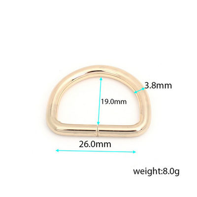 US 20mm 25mm Gold Metal D Ring Buckle Bag аксессуары с 30-дневной политикой возврата