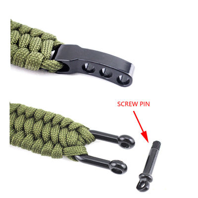6 - 8 дюймовый браслет Paracord Survival U для активных занятий на открытом воздухе в более чем 200 цветах