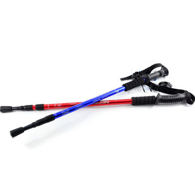 Наружная скалолазная палка Alpenstock 90-135cm 4 секция Алюминиевая телескопическая ходьба