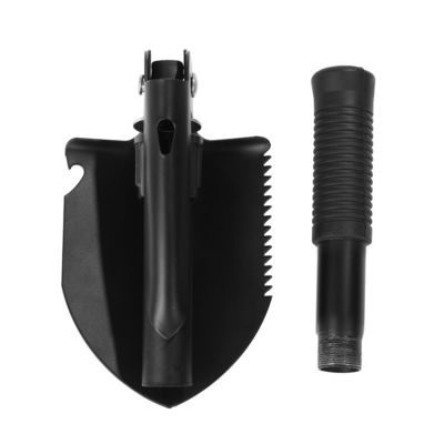 Многофункциональная металлическая складная лопатка для кемпинга на открытом воздухе с валовым весом 0,400 кг