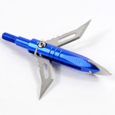 4.3X2.5cm портативный 100 зерна металлический Broadhead для лука стрельба на открытом воздухе охота стрела голова
