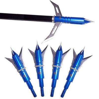 4.3X2.5cm портативный 100 зерна металлический Broadhead для лука стрельба на открытом воздухе охота стрела голова