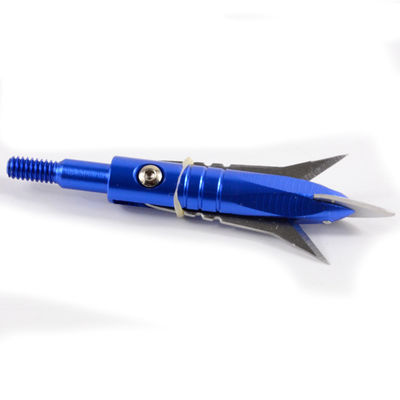 4.3X2.5cm портативный 100 зерна металлический Broadhead для лука стрельба на открытом воздухе охота стрела голова
