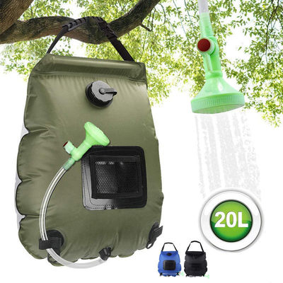 20L PVC подвесный душный мешок для наружного портативного солнечного лагерного душа продукта