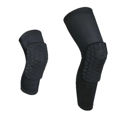 US 2/Piece Knee Support Lycra Leg Sleeve for Basketball Sport Коленная подставка для сжатия коленного сустава