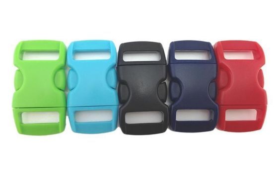 10 мм Paracord с изогнутым боковым выпуском застежки Пластик для производства браслета Paracord