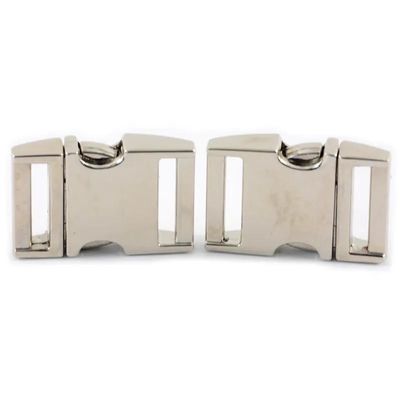 WET689 20 мм металлический выпуск изогнутый застежка цинковый сплав боковой выпуск застежка для сумочки